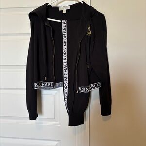 Michael Kors Black Track Jacket